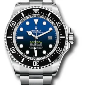 Rolex Sea-Dweller Deepsea Blue James Cameron Dial on Oyster Ref 126660 with New Style Card (White) 2019