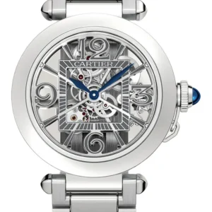 Cartier Pasha de Cartier Skeleton Dial on Ref WHPA0007/4282 with Card 2021