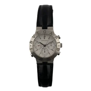 BVLGARI Rattrapante Factory Dial on Leather Ref CH40PL
