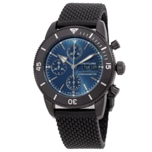 Breitling Superocean H√©ritage II Chronograph Blue Dial on Bracelet Ref M13313101C1S1 with Card 2026