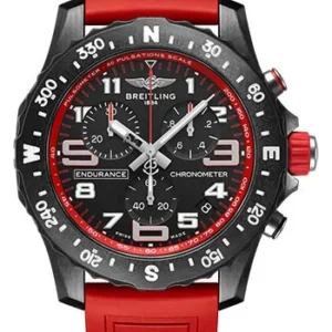 Breitling Endurance Pro Black Dial on Rubber Strap Ref X82310D91B1S1 with Card 2026