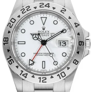 Rolex Explorer II White Dial on Oyster Ref 16570 with Papers 2007