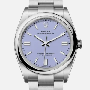 Rolex Oyster Perpetual Lavender Dial on Oyster Bracelet Ref 134300 with New Style Card (green) 2026
