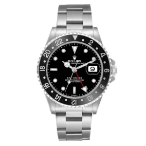 Rolex GMT-Master Black Dial on Oyster Ref. 16700 with Papers 2000