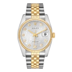 Rolex Datejust Anniversary Diamond Dial Dial on D-Link Jubilee Ref. 116233 with Card (Old Green) 2013