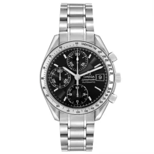 Omega Speed Master Black Dial on Stainless Steel Bracelet Ref. 3513.50.00 with Card 2003
