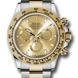 Rolex Daytona Champagne Index Dial on Oyster Bracelet Ref. 116503
