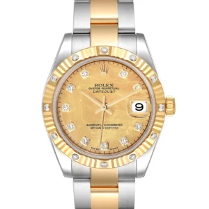 Rolex Datejust Gold MOP Dial on Oyster Ref. 178313