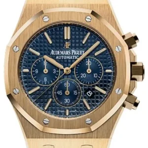 Audemars Piguet Royal Oak Chronograph Blue Dial on Bracelet Ref. 26320BA.OO.1220BA.02 with Papers 2016
