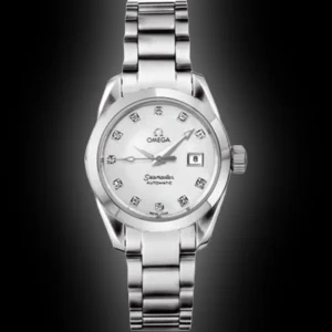 Omega Seamaster Aqua Terra White MOP Dial on Steel Ref. 2563.75