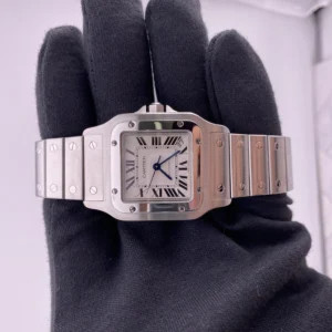 Cartier Santos Silver Dial Ref. 2823