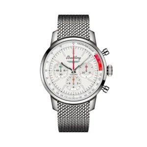 Breitling Top Time White Dial on Mesh Steel Ref. AB0176 with Card 2026