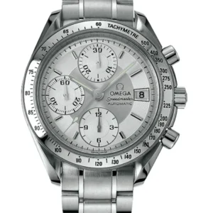 Omega Speedmaster Date Silver Dial on Stainless Steel Bracelet Ref. 3513.30