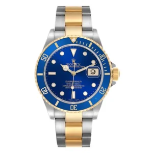 Rolex Submariner Blue Dial on Oyster Bracelet Ref. 16613