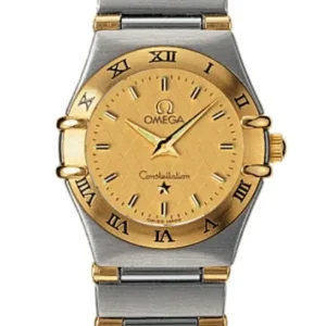 Omega Constellation Gold Dial on 2Tone Yellow Gold / Stainless Steel Bracelet Ref. 1362.10