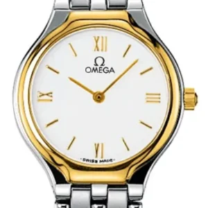Omega De Ville White Dial on Stainless Steel Bracelet Ref. 4360.23.00 with Card