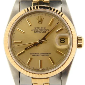 Rolex Datejust 36 Champagne Stick Dial on Jubilee Ref. 16233