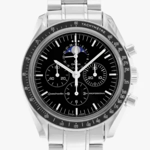 Omega Speedmaster Professional Moonwatch Black Dial on Stainless Steel Bracelet Ref. 3576.5