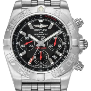 Breitling Chromomat 01 Black Dial on Steel Ref. AB0111 with Papers 2011