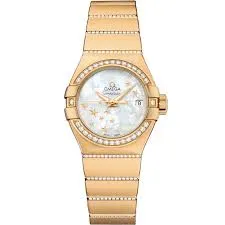 Omega Constellation MOP Dial Ref. 123.55.27.20.05.002 with Card