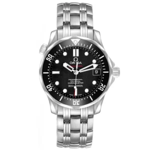 Omega Seamaster Diver 300M Black Dial on Stainless Steel Bracelet Ref. 212.30.36.20.01.001